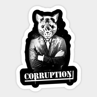 Corruption Sticker